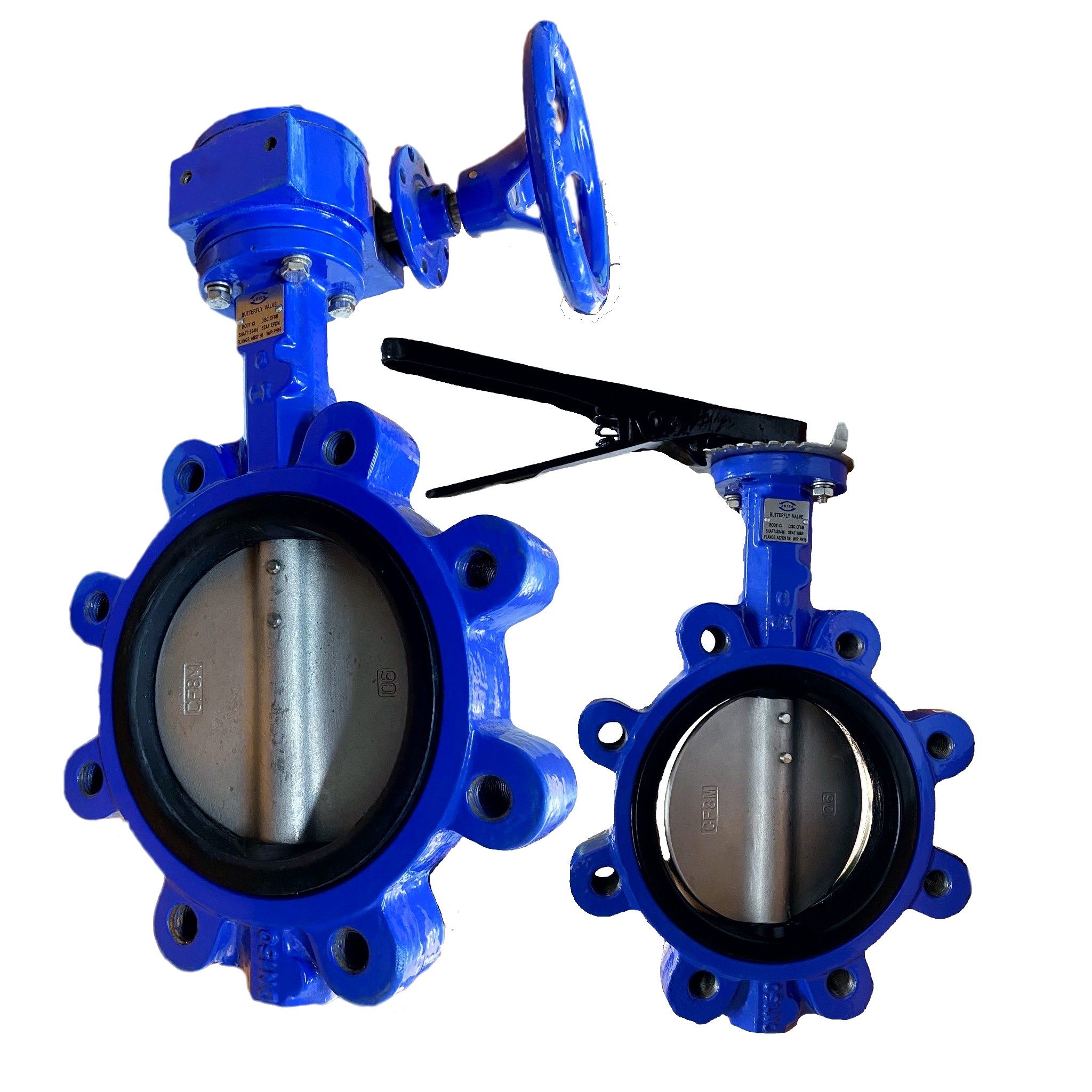 Cast Iron Lugged Butterfly Valve Nbr Te Unimech Asia Pacific