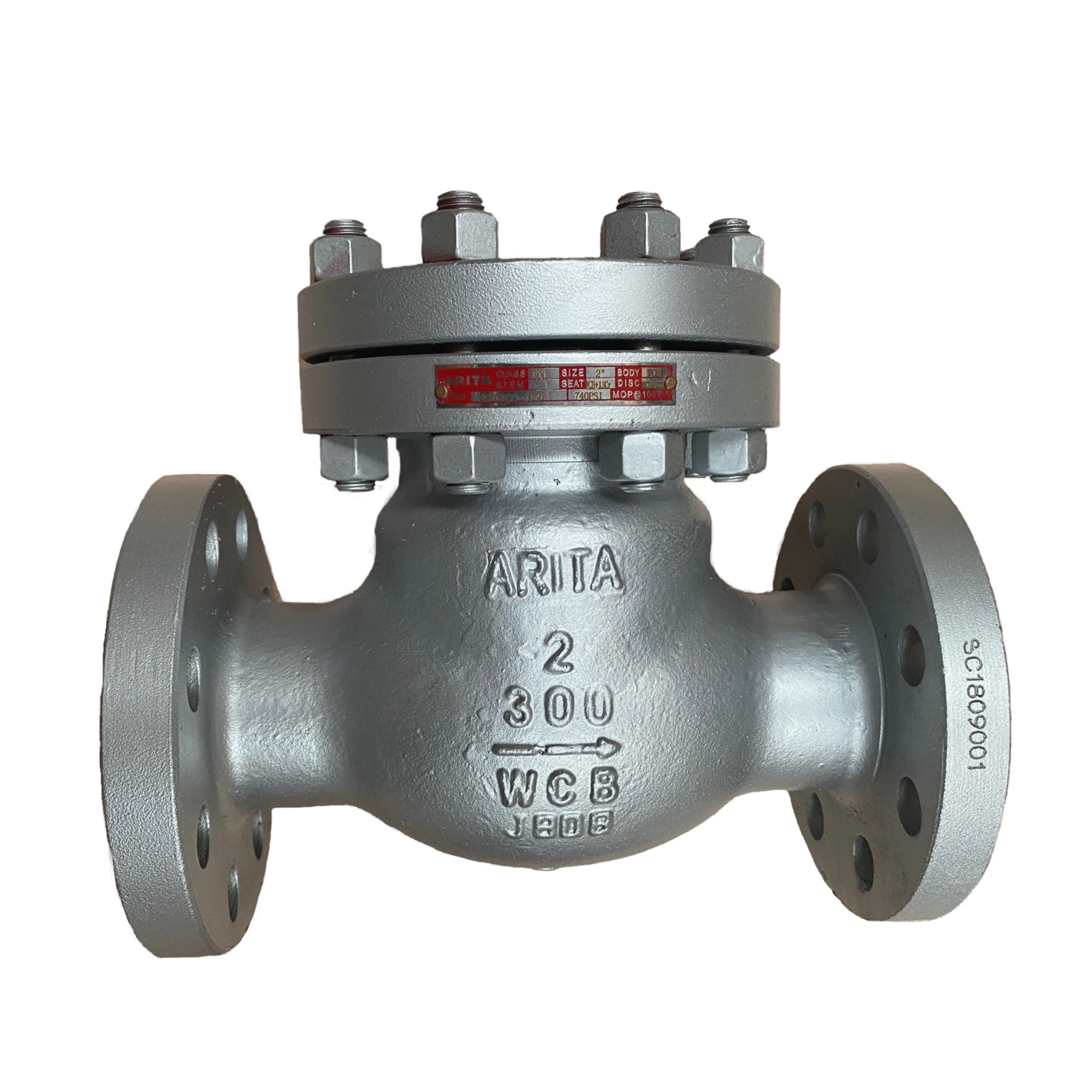 Cast Steel Flanged Swing Check Valve Ansi Unimech Asia Pacific