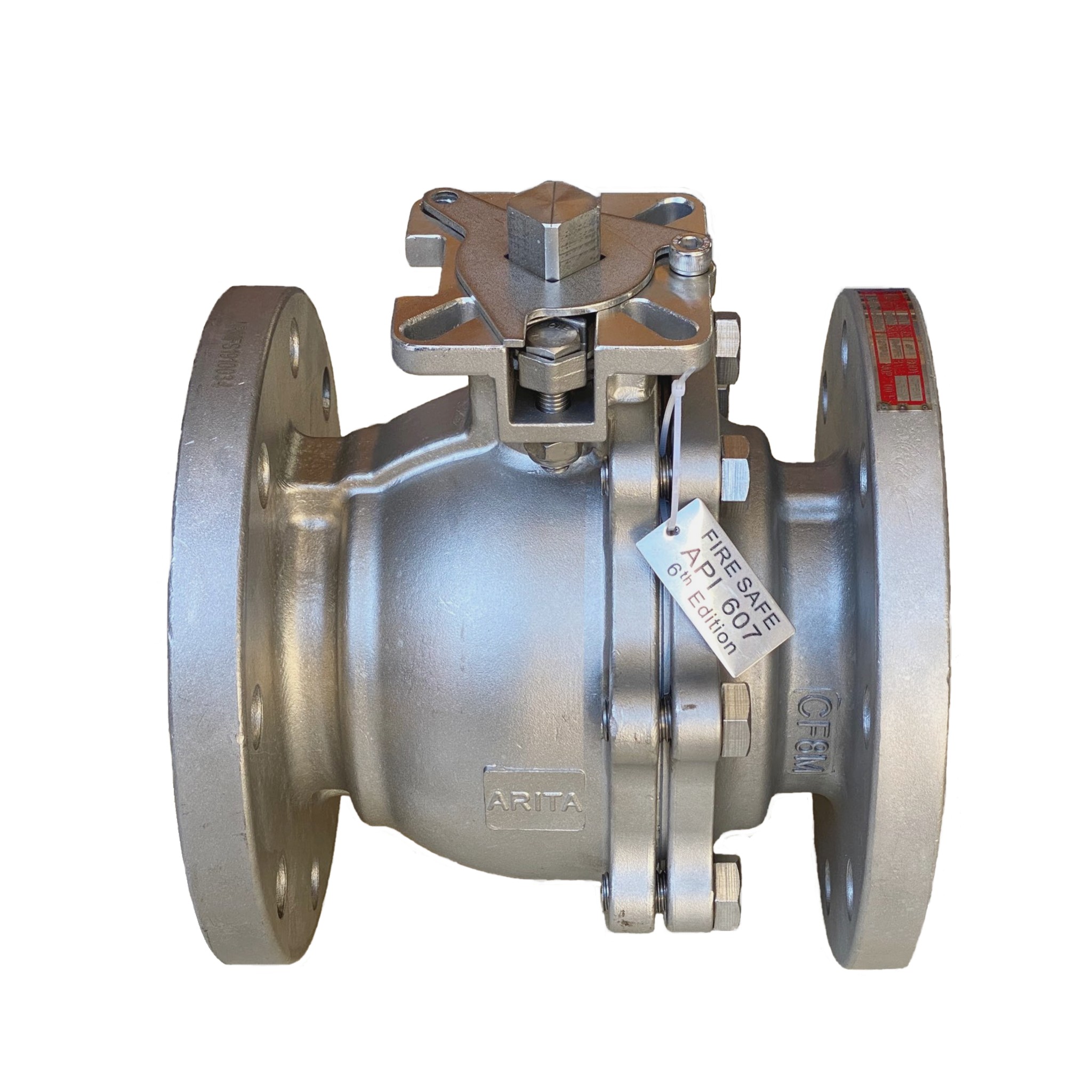 CF8M 2-Pce Fire Safe Ball Valve (Direct Mount) ANSI 150 - UNIMECH (Asia ...